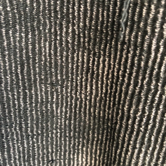 ALPHA OMICRON PI Gray Weathered Ribbed Sweatshirt Large FSU - Picture 4 of 9